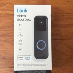 Blink Video Doorbell - Black