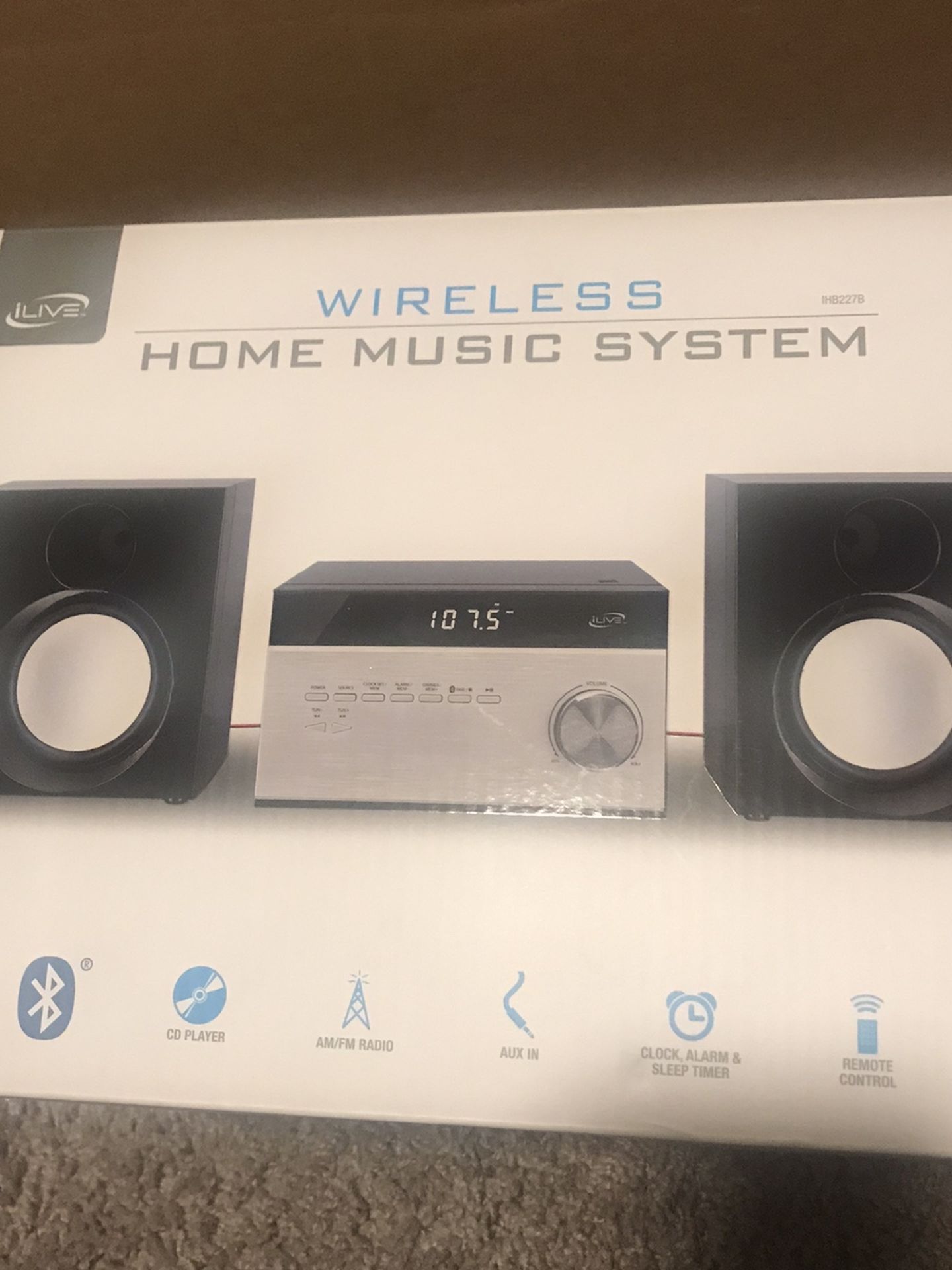 New in box!! Wireless Home Music System