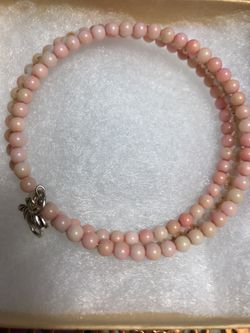 Coral wrap bracelet