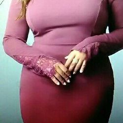 Mauve color dress