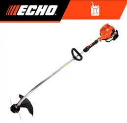 ECHO 21.2 cc Gas 2-Stroke 55" Extended Length Curved Shaft String Trimmer with Quick Reload Speed-Feed Head and 16" Cut Swath=T4-436