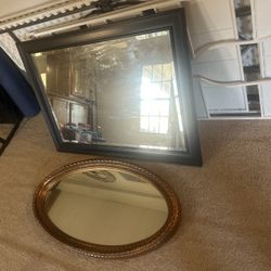 Black And Gold Mirrors 