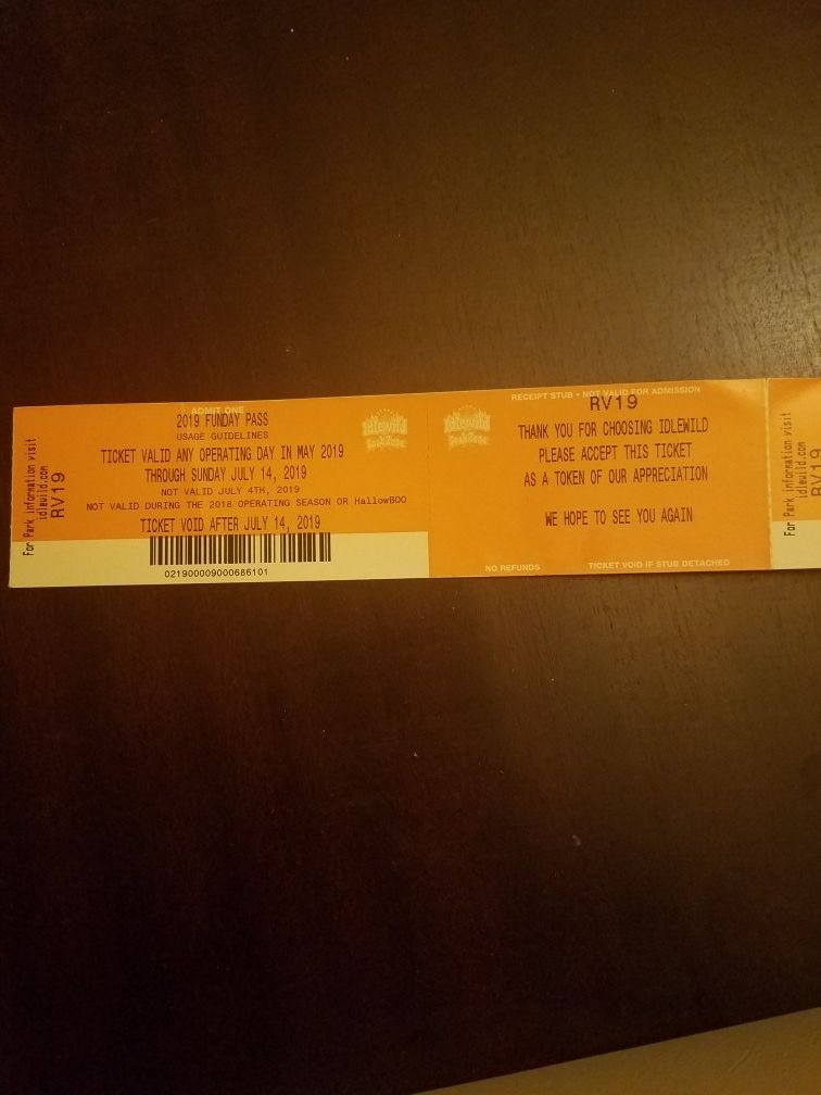 IDLEWILD tickets