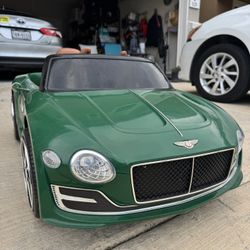 Kids Bentley Rideable Car