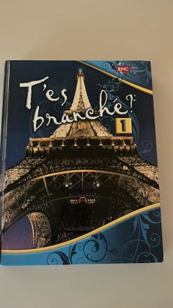 French One Textbook - T’es Branché 1, High School French Textbook