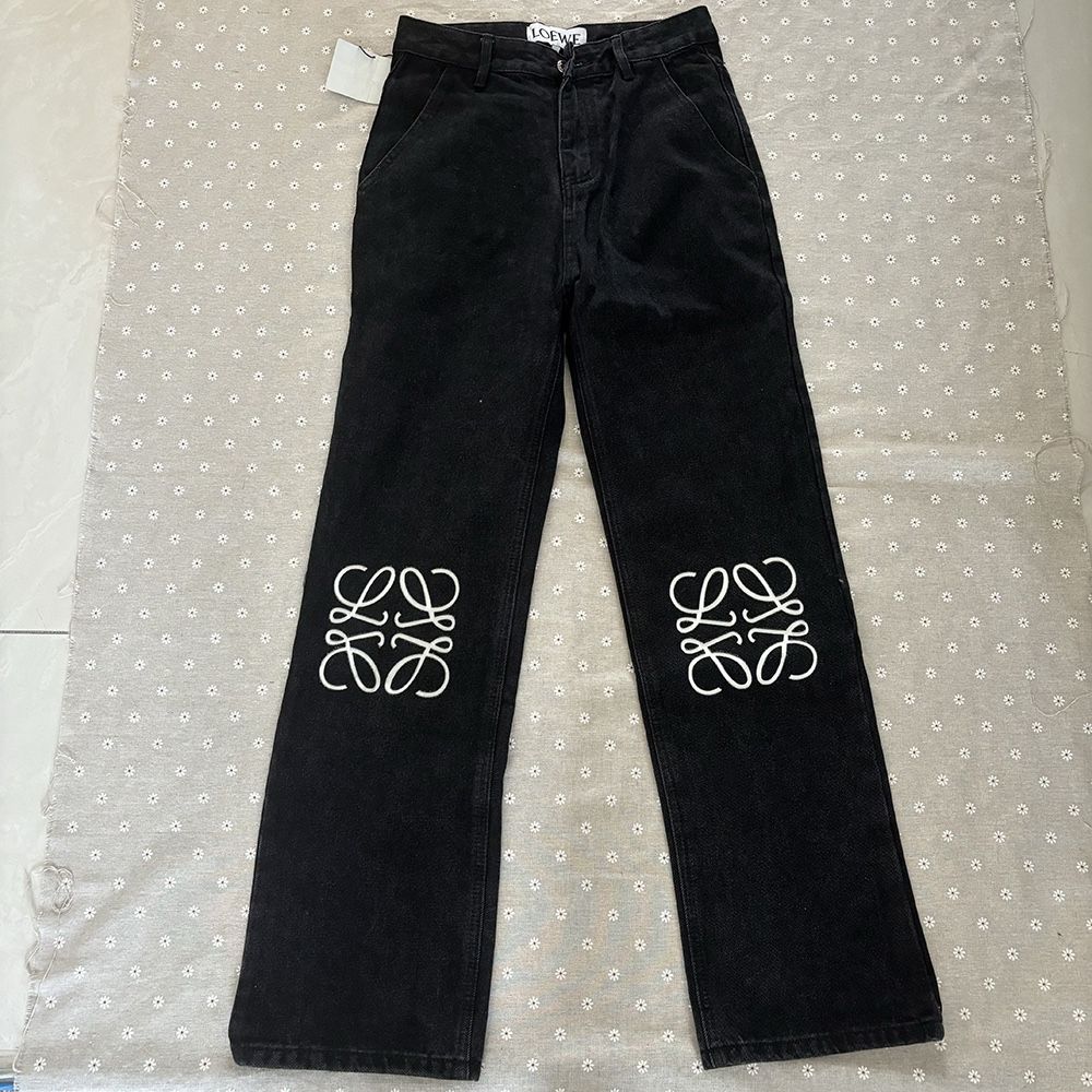 Anagram Baggy Jeans In Denim