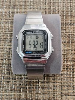 🔥 RARE 2002 ORIGINAL RUN - VINTAGE CASIO A178W DIGITAL WATCH 🔥 wristwatch digital stopwatch alarm