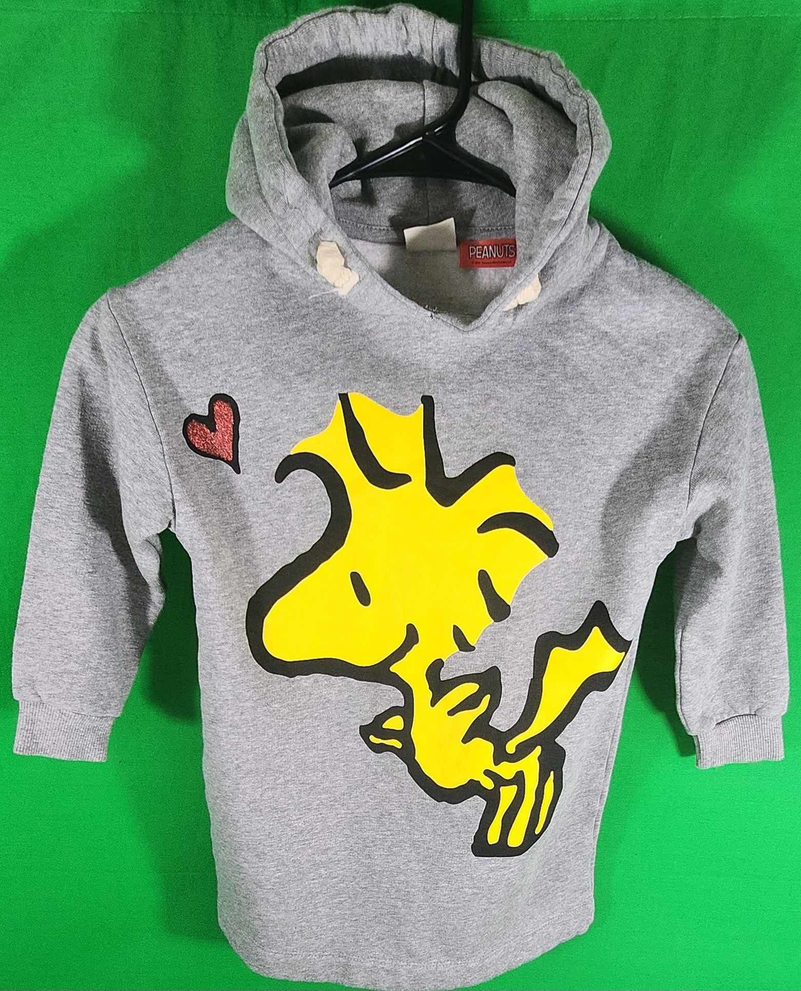 Peanuts Woodstock Hoodie Sweatshirt Junior Size 5 Kids