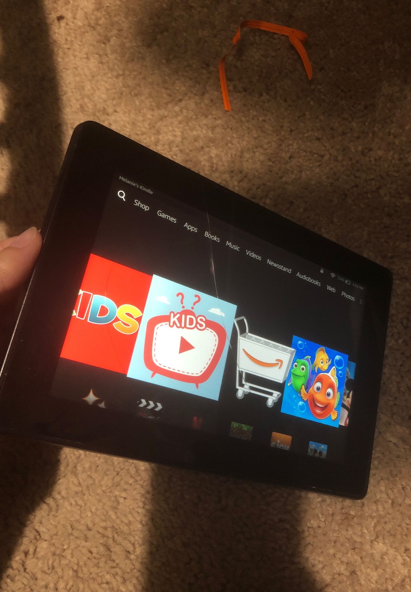 Kindle Fire tablet 3rd Generation