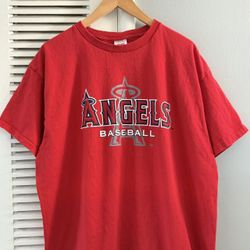 Vintage Y2K Anaheim Angeles MLB Baseball T-shirt
