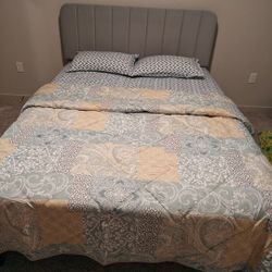 Queen Bed Frame And Bed