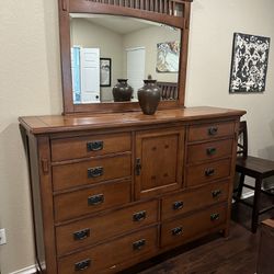 Large Dresser Bureau -Mission Craftsman Style