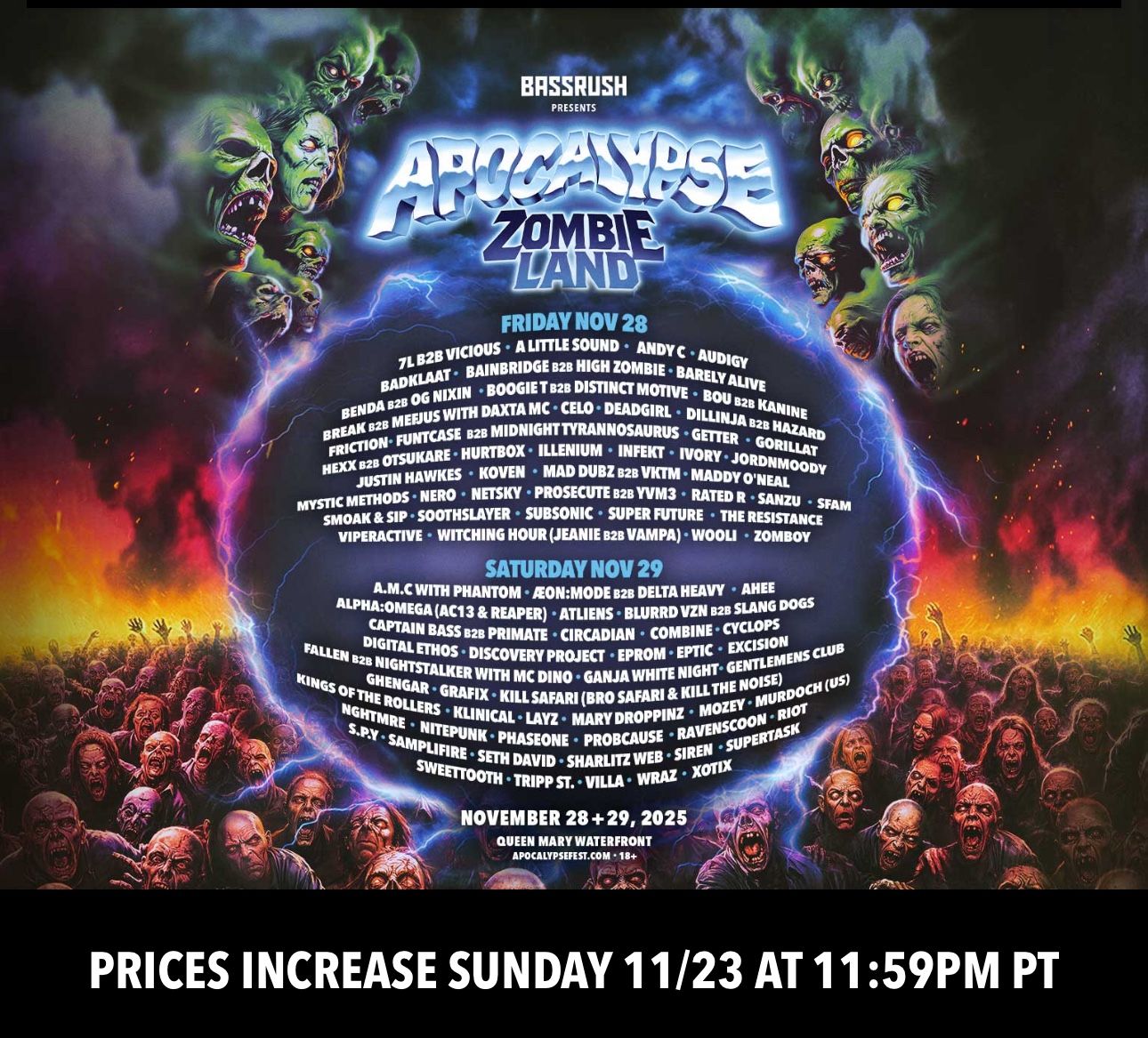 APOCALYPSE 2 DAY GA TICKET 2025 - I HAVE 2 