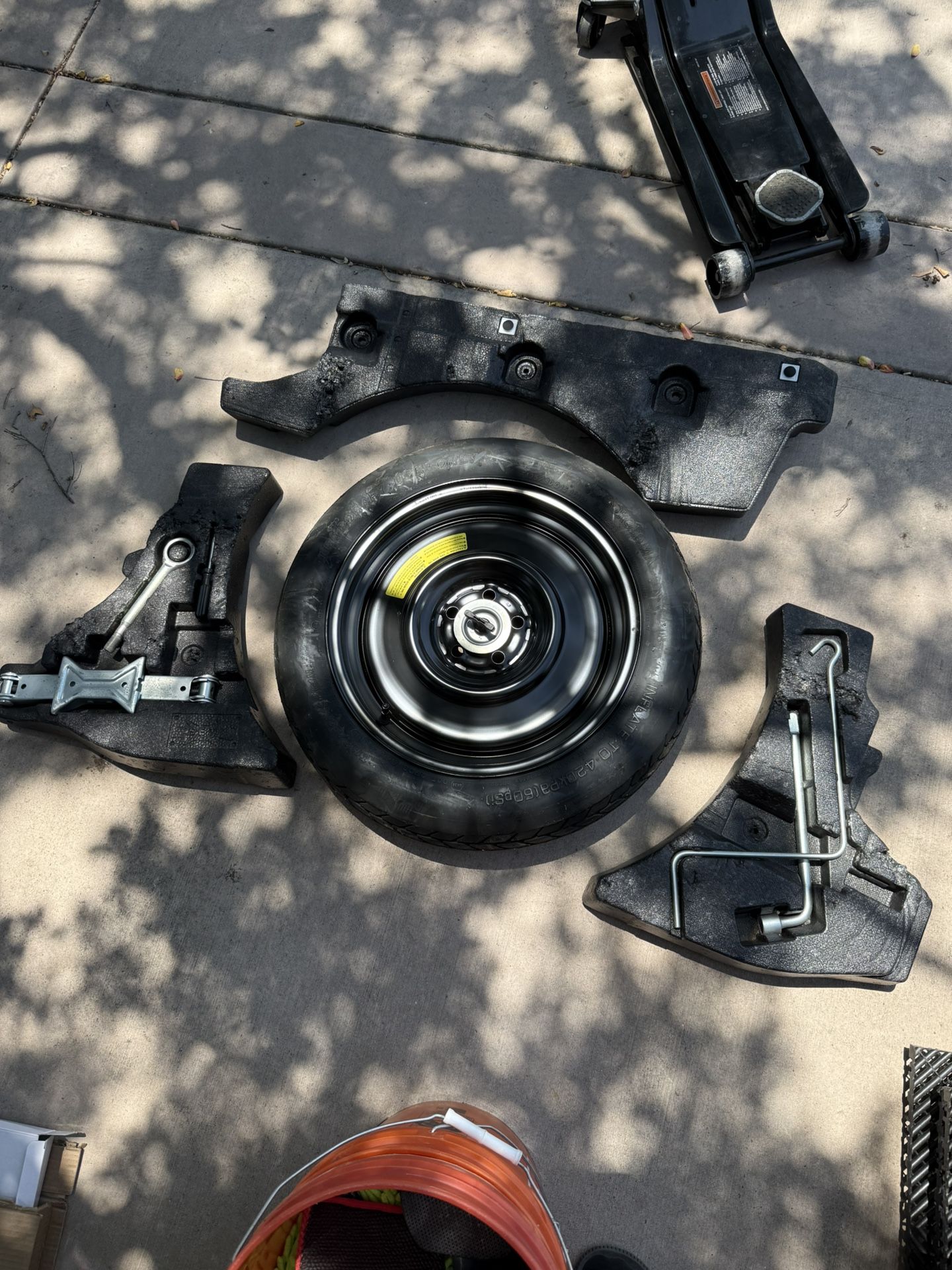 Toyota 86 / BRZ / FR-S OEM Spare Tire Kit – Trunk Foam, Jack, Tools