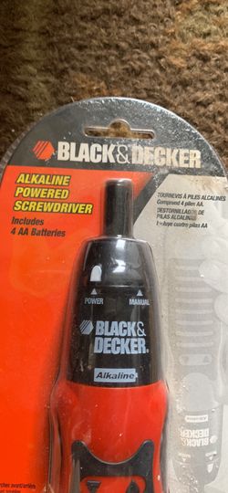 Black & Decker power screwdriver