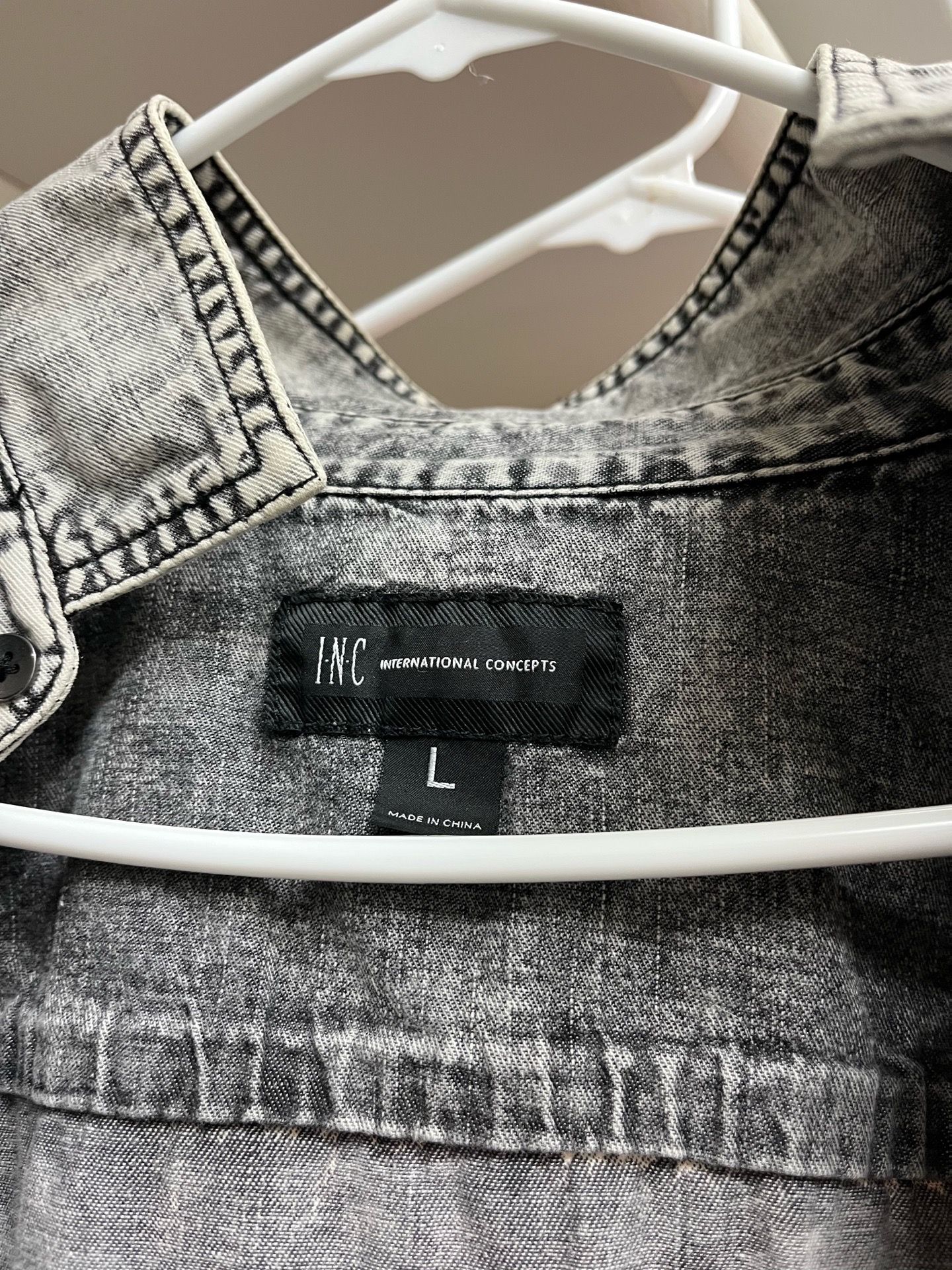 I.N.C international concepts button down shirt