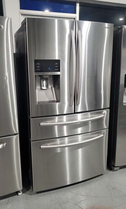Samsung 4-Door Stainless Steel Fridge
