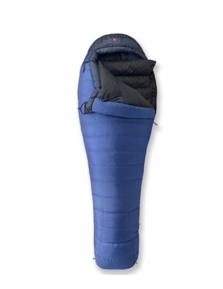 2lb Sleeping Bag Marmot 15F Reg 6' UL Pinnacle Goose Down Ultralight Backpacking Camping Hiking Nemo Big Agnes REI Western Mountaineering Magma Quilt