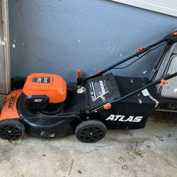 Atlas Battery Powered Lawn Equipment 
