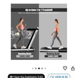 Superfit 2 In 1 Walking Pad 