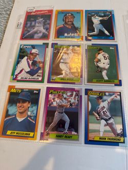 Topps 1 MLB Baseball Cards, all included