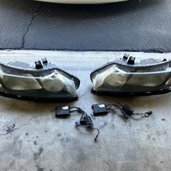 2009 Honda Civic Si OEM Headlights With Bracket And HID Kit 