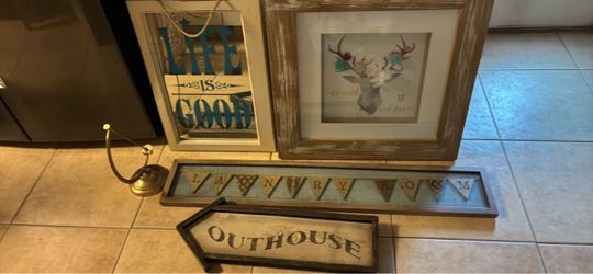 Assorted decor 10.00 each