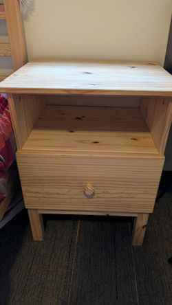 Tarva IKEA nightstand pine