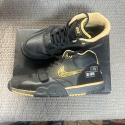 NIKE AIR TRAINER 1 CFP **COLLEGE FOOTBALL PLAYOFF PACK** FJ6196-001 SIZE 11.5