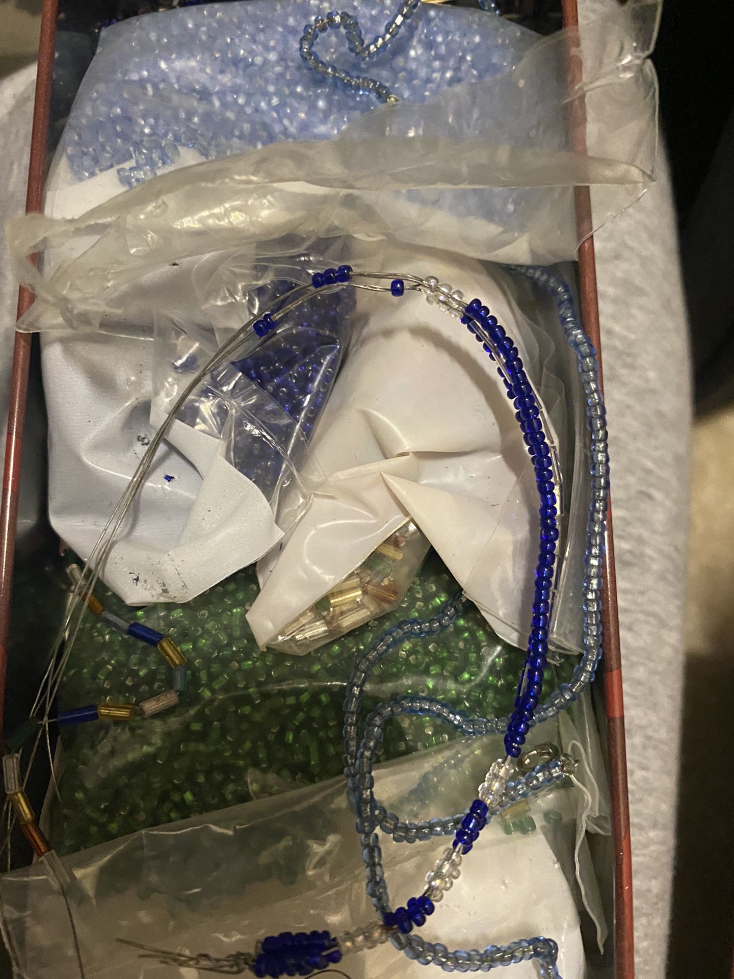 Beads Blue And Green