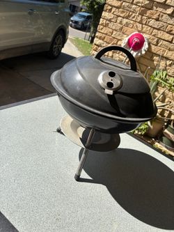 Portable Charcoal Kettle Grill