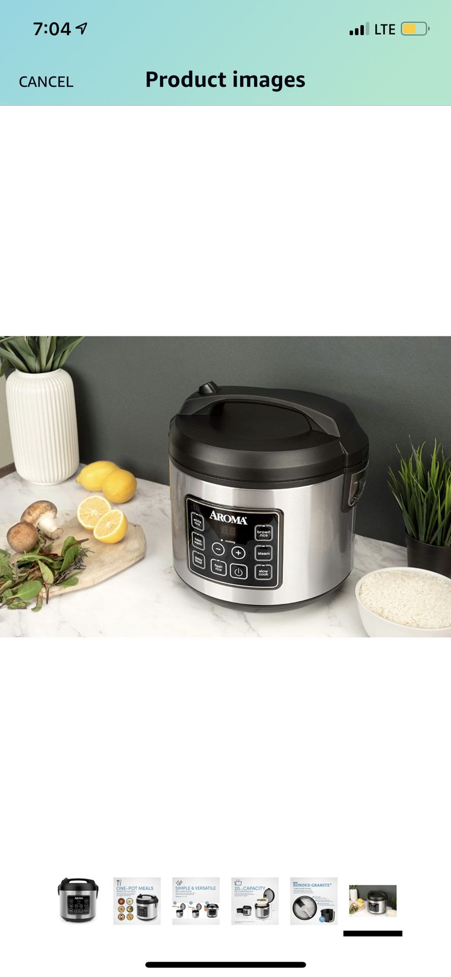 Aroma Rice /Steamer/Slow Cooker Model # ARC-150SB for Sale in Hoquiam, WA -  OfferUp