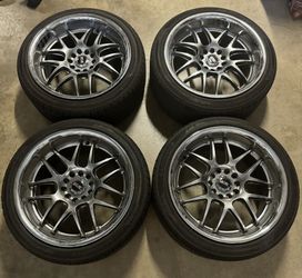 XXR 18” Chrome Black Rims