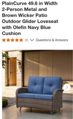 Patio Loveseat Glider Outdoor Loveseat Glider Brand New 🆕🚎🚛
