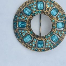 Antique Rhinestone Brooch Pin MInches Some Of The Tiny Rhinestones Are Missing Still A Beautiful Brooch Pin