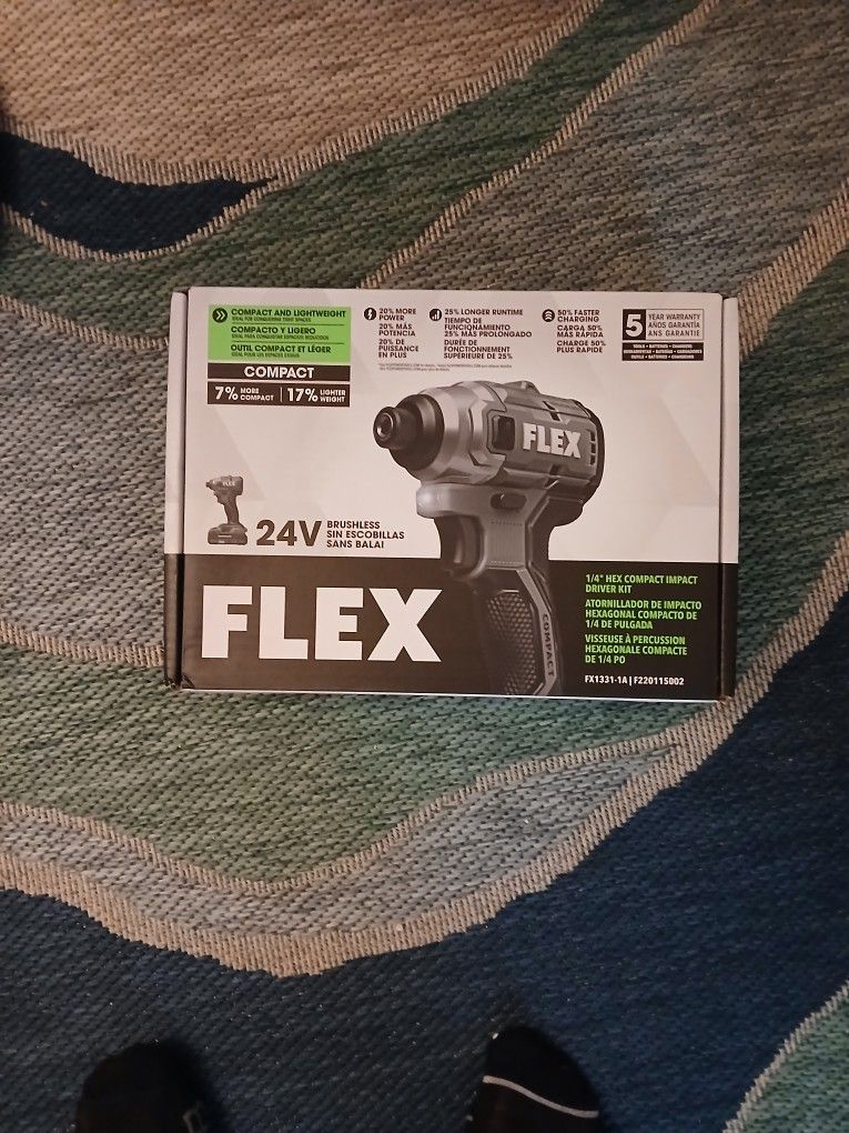 FLEX 24v Impact Drill (New In Box)