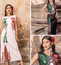 Vestidos Bordados Mexicanos ✨ Mexican Dresses & Blouses, Women & Girls ✨ ✨ Prices Vary - Precios Variados