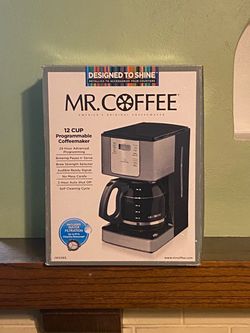 Mr. Coffee 12-Cup Programmable Coffeemaker JWX36S