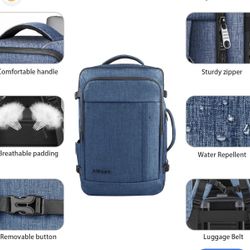 New Gieury Expandable Carry On Backpack, 50L capacity.