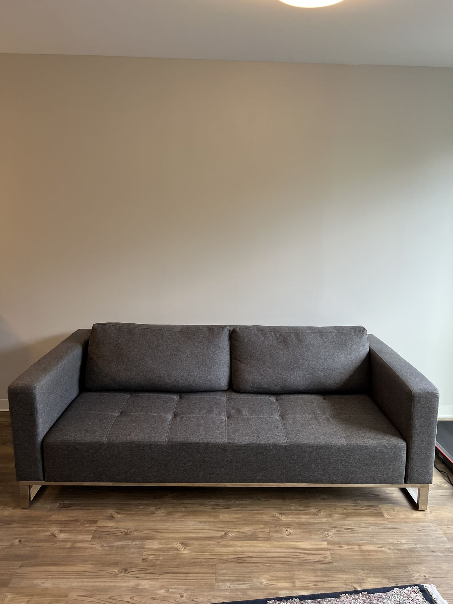 Gray Sofa Bed Couches Futon