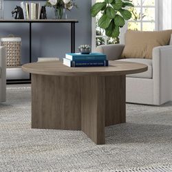 Henn&Hart Anders Coffee Table, 32" Wide,Grey