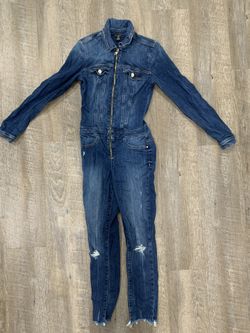 Guess denim Jean jumpsuit size small petite