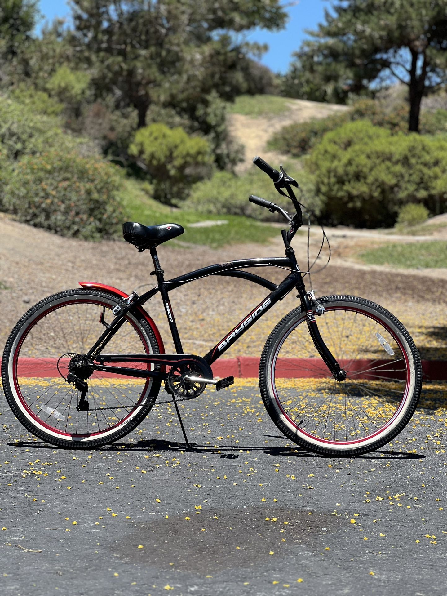 26" Kent Bayside 2600 7-speed Beach Cruiser Bike