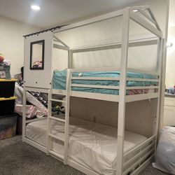 Twin Bunk Bed Loft 