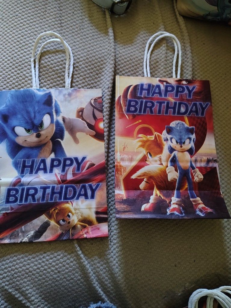 Sonic Candy Bags