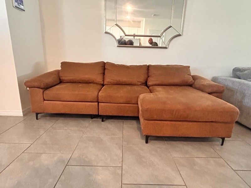Sofa Brown "ALTRIGUS"