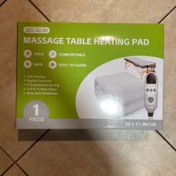 massage table heating pad