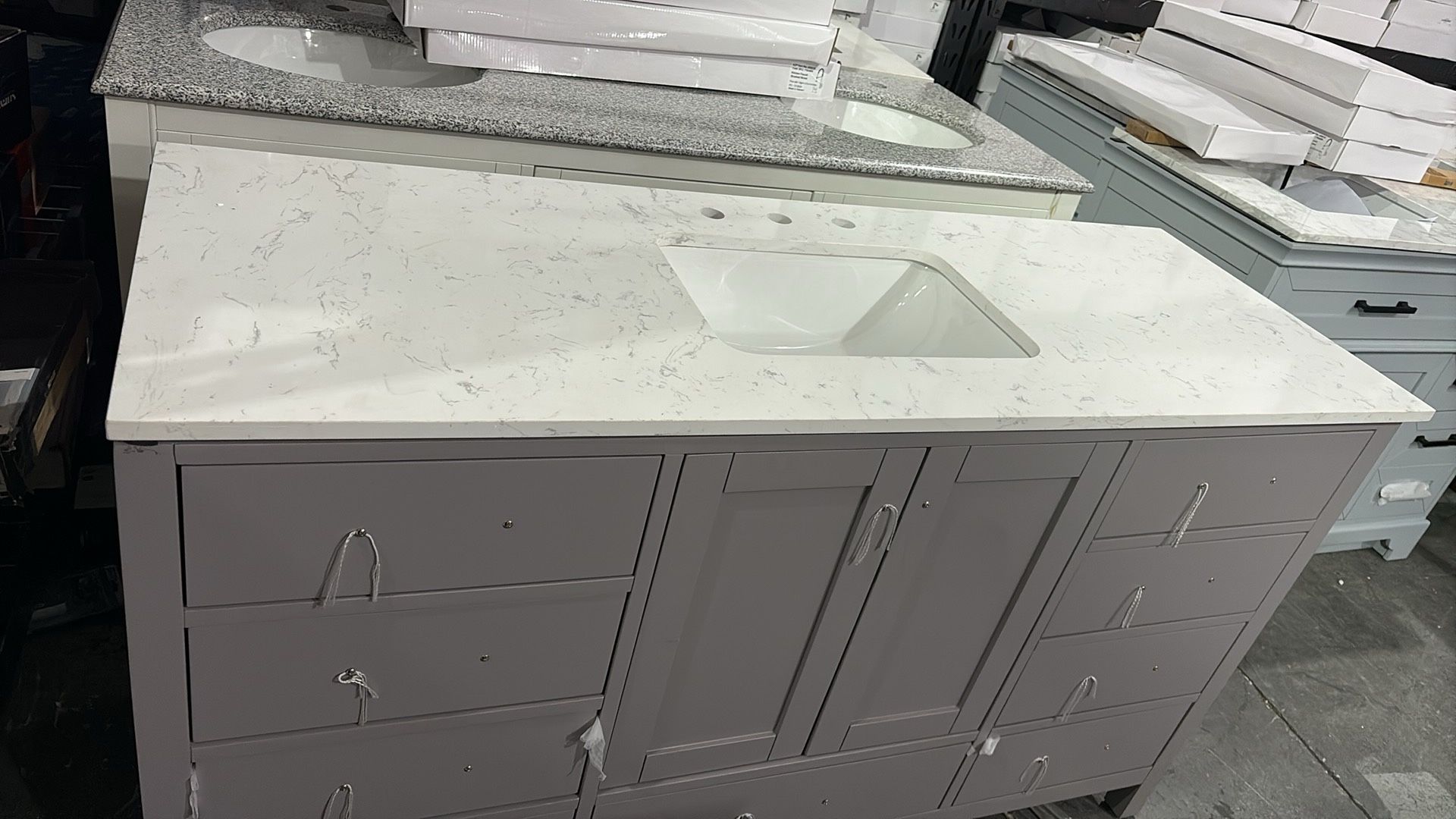 60 Inch Single Sink Vanity