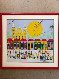 Brazilian Aldo Storey Contreras Silkscreen Art