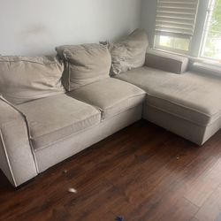 Grey Pullout Couch (Open to Best Offer)